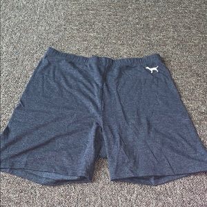 Grey biker shorts